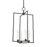 Mitzi H731704L-TBK Adelaide Modern Textured Black 15" Entryway Light Fixture