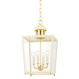 Mitzi H737704S-AGB/SCR June Contemporary Aged Brass 12" Entryway Light Fixture