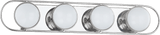 Mitzi H783304-PN Amy Contemporary Polished Nickel 4-Light Bathroom Lighting Sconce