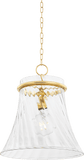 Mitzi H824701L-AGB Cantana Aged Brass 18" Lighting Pendant