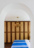 Mitzi H968701-AGB Perilla Modern Aged Brass Lighting Pendant