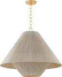 Mitzi H988701L-AGB Eleanor Contemporary Aged Brass 32" Pendant Hanging Light