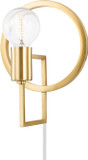 Mitzi HL637201-AGB Tory Contemporary Aged Brass Wall Light Sconce