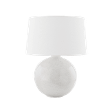 Mitzi HL734201-AGB/CGS Karina Aged Brass Side Table Lamp