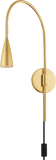 Mitzi HL811201-AGB Jenica Modern Aged Brass Wall Sconce Lighting