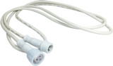 Nora NEFLINTW-EW-4 Contemporary White 4' Quick Connect Linkable Extension Cable for E-Series FLIN