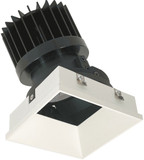 Nora NIO-4PSTLAXWW/HL Iolite Modern White LED 4" Square Trimless Adjustable Recessed Light Insert