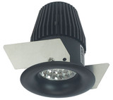 Nora NIOB-1RNBBB Iolite Contemporary Black 1" BWF Round Bullnose LED Recessed Light Reflector