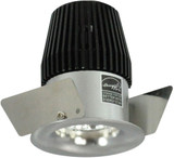 Nora NIOB-1RNBNN Iolite Contemporary Natural Metal 1" BWF Round Bullnose Recessed LED Lighting Reflector