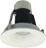 Nora NIR-4RNBXWW Iolite Contemporary White LED 4" Round Bullnose Retrofit Recessed Lighting Insert