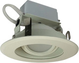 Nora NLCBC-469WW Cobalt Contemporary White LED 4" Cobalt Adjustable LED Retrofit