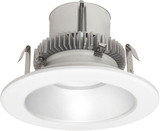 Nora NLCBC2-45135HZMPW/10LE4EM Cobalt Contemporary Haze / Matte Powder White LED 4" Click Round Retrofit Reflector Recessed Lighting Insert