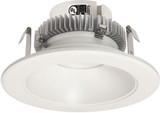 Nora NLCBC2-451TWWW/10 Cobalt Modern White LED 4" Click Round Retrofit Reflector Recessed Lighting Insert