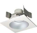 Nora NLCBC2-553HZW Cobalt Diffused Clear / White LED 5" Click LED Retrofit Square Reflector w/ Round Aperture