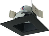 Nora NLCBC2-556BB Cobalt Black LED 5" Click LED Retrofit Square Reflector w/ Square Aperture