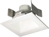 Nora NLCBC2-556WW Cobalt White LED 5" Click LED Retrofit Square Reflector w/ Square Aperture