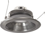 Nora NLCBC2-652TWNN/10 Cobalt Contemporary Natural Metal LED 6" Click Round Retrofit Baffle Down Lighting Insert