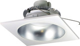 Nora NLCBC2-653DW Cobalt Haze / White LED 6" Click LED Retrofit Square Reflector w/ Round Aperture