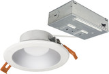 Nora NLTH-41TW-HZMPW Theia Contemporary Haze / Matte Powder White LED 4" Can-less Recessed Light Insert