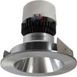 Nora NPR-4RNDCNN Pearl Modern Natural Metal LED 4" Pearl Round LED Retrofit Relector