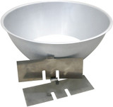 Nora NQZ-81REFLHZ Quartz Modern Haze 8" Snap-In LED Can Light Reflector