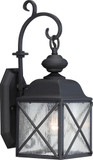Nuvo 60-5621 Wingate Textured Black 6" Wall Sconce Lighting