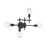 Nuvo 60/6861 Delphi Contemporary Black Sconce Lighting