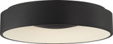 Nuvo 62-1452 Orbit Modern Black LED 18" Ceiling Lighting Fixture
