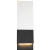 Nuvo 62/1513 Ellusion Modern Matte Black LED Wall Light Sconce