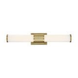 Nuvo 62/1602 Caper Brushed Brass LED 24" Bathroom Lighting