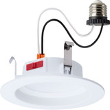 Nuvo S12600 Modern White LED Round Downlight Solid State Retrofit Down Lighting Insert