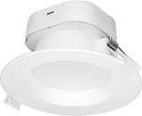 Nuvo S39021 Contemporary White / Frosted LED 4" 5000K Direct Wire Downlight Recessed Light Insert