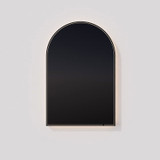 Oxygen 3-0106-15 Avior Contemporary Black LED 32" Wall Mirror