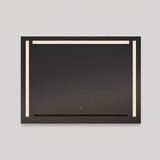 Oxygen 3-0301-15 Skylight Modern Black LED Wall Mounted Mirror