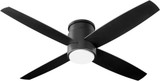 Oxygen 3-102-15 Oslo Hugger Contemporary Noir 52" Ceiling Fan