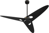 Oxygen 3-132-15 Apogee Modern Black LED Home Ceiling Fan