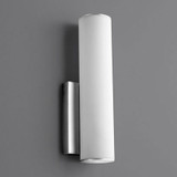 Oxygen 3-5010-20 Fugit Contemporary Polished Nickel LED Lighting Wall Sconce