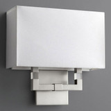 Oxygen 3-514-24 Chameleon Modern Satin Nickel LED Wall Sconce Lighting