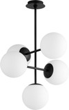 Oxygen 3-681-15 Nebula Contemporary Black LED Pendant Lamp