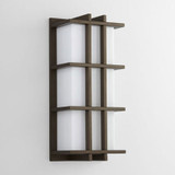 Oxygen 3-710-222 Telshor Modern Oiled Bronze LED Outdoor 16.5" Lighting Sconce