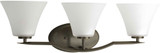 Progress P2006-20W Bravo Antique Bronze 3-Light Bath Sconce