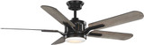 Progress P250007-108-30 Claret Oil Rubbed Bronze LED 54" Ceiling Fan