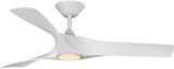 Progress P250060-028-30 Ryne Modern Satin White LED 52" Home Ceiling Fan