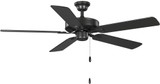 Progress Lighting P250080-143 AirPro Builder Graphite 52" Ceiling Fan