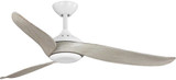 Progress Lighting P250105-028-30 Conte Modern Satin White LED Ceiling Fan