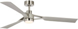 Progress Lighting P250117-009-30 Belen Modern Brushed Nickel LED Home Ceiling Fan