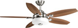 Progress P2544-0930K Graceful Brushed Nickel LED 54" Ceiling Fan