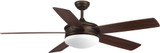 Progress P2548-2030K Fresno Antique Bronze LED 60" Home Ceiling Fan