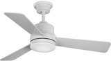 Progress Lighting P2555-2830K Trevina II Satin White LED 44" Ceiling Fan