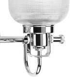 Progress P2991-15 Archie Modern Polished Chrome 2-Light Bathroom Light
